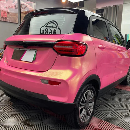 Car Sticker Wrap Film Diamond Gold Pink Auto Color Change Vinyl Film PVC Sticker PET Bubble Free Wrapping Car Accessories