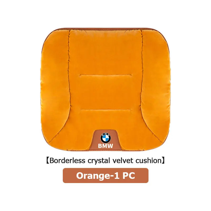 For BMW 3D Flannel Car Seat Cover Winter Warm Seat Cushion Anti Slip Auto Front Chair Seat Pad E90 E60 E46 E39 F30 F10 E87 X3 X4