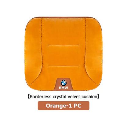 For BMW 3D Flannel Car Seat Cover Winter Warm Seat Cushion Anti Slip Auto Front Chair Seat Pad E90 E60 E46 E39 F30 F10 E87 X3 X4