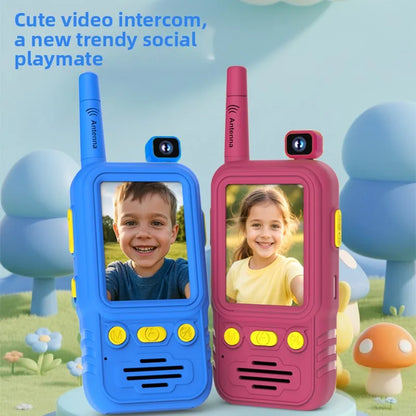 Rotate Camera Kids' Electronic Toys Walki Takie Walkkies Talkies for Children Walkie Talkie Novelty Toy Walkie-talkie Children's