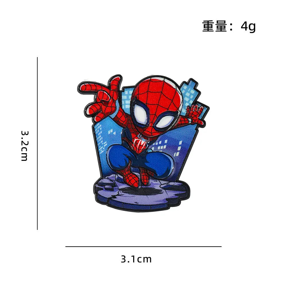 Cartoon Pins Metal Anime Badge Funny Comics Enamel  Cute Collar Pins Brooches Jewelry Lapel Pin Jewelry Collection Friend Gifts