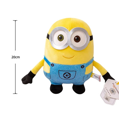 TIM the Orginal Minion Teddy Bobs Teddy Bear Kawaii Plush Pendant Keychain Home Bag Decor Cartoon Teddy Pillow Kids Birthay Gift