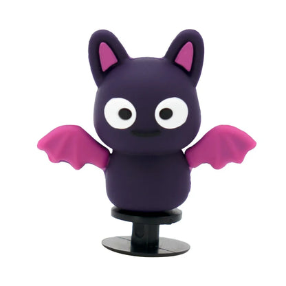 1/15pcs 3D Halloween Party Horrible Shoe Accessories Black Cat Ghost Witch Shoe Charms Woman Men Kids Pins Buckle Decorations