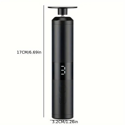 3-speed speed adjustment, LCD display screen, 16 interchangeable heads for home/foot and hand care, fast charging