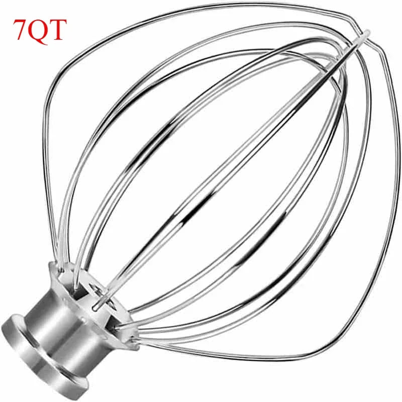 For Kitchenaid5 6 7 Quart Mixer Aid Attachment Parts AccessoriesStand Mixer Wire Whip& Dough Hook&Mixer Aid Paddle