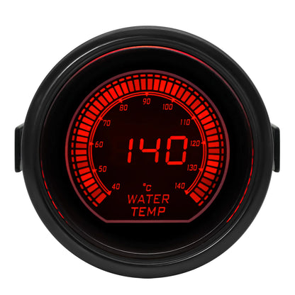 AD 2" 52mm Red&Blue Dual Led 12V Car Gauge Boost/Water Temp/Oil Temp/Oil press/Volt/Tachometer/Vacuum/Air fuel ratio/EGT Gauge