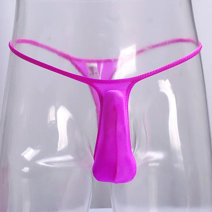 Men Underwear Gay Thong Penis Pouch G-string Mens Bikini T-back  Erotic Jockstrap Thongs String gay sexy underwear