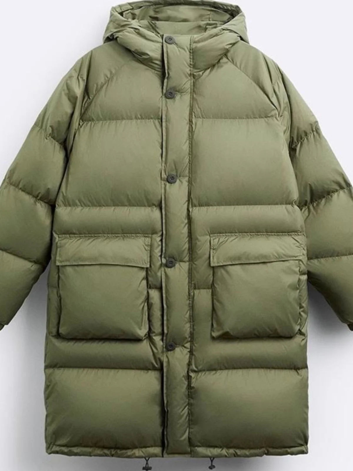 Men's Hooded Mid-Length Lightweight down Jacket Coat Duck Feather 90% Fill Power Youthful Style Pure Color Winter Outerwear
