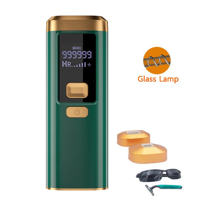 Vancostar Portable Laser Epilator 999900 Flashes Permanent IPL Hair Removal 3 Light-out Window Painless Hair Remove in Home