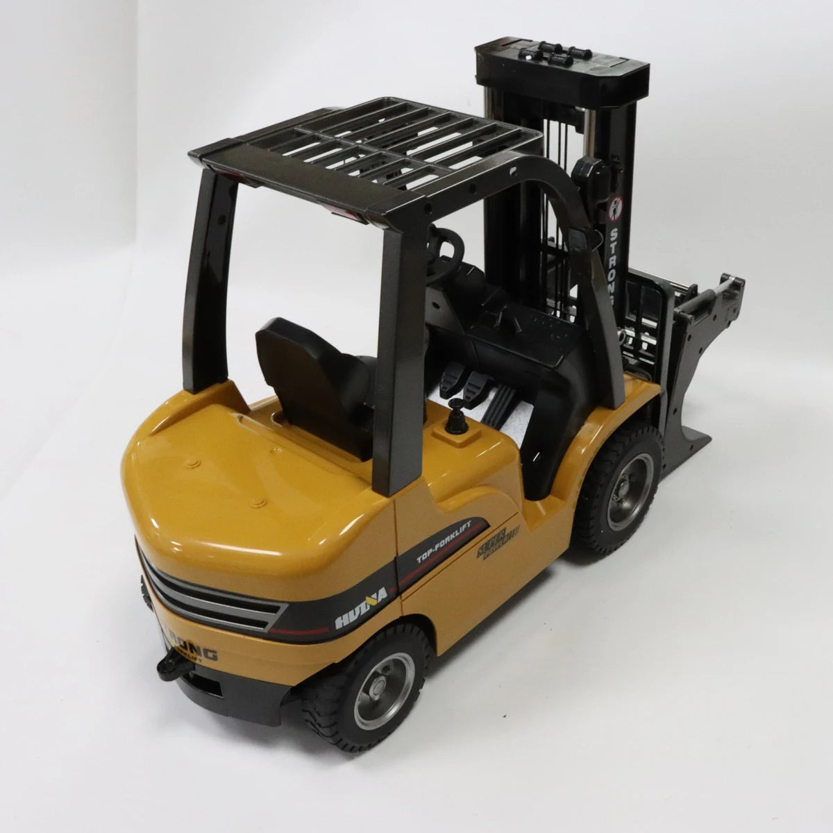 New HUINA 1577 1/14 RC Forklift 14CH RTR Electric Lifting Sound Light Effect 2.4G Remote Control Vehicel Toy Model Gifts