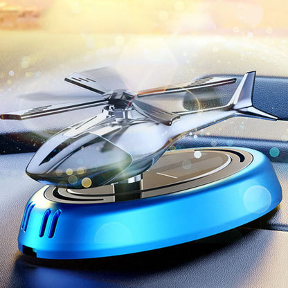 Car Air Freshener Helicopter Model Ornament Dashboard Decoration Perfume Diffuser for Car Bedroom Decor Multifunctional