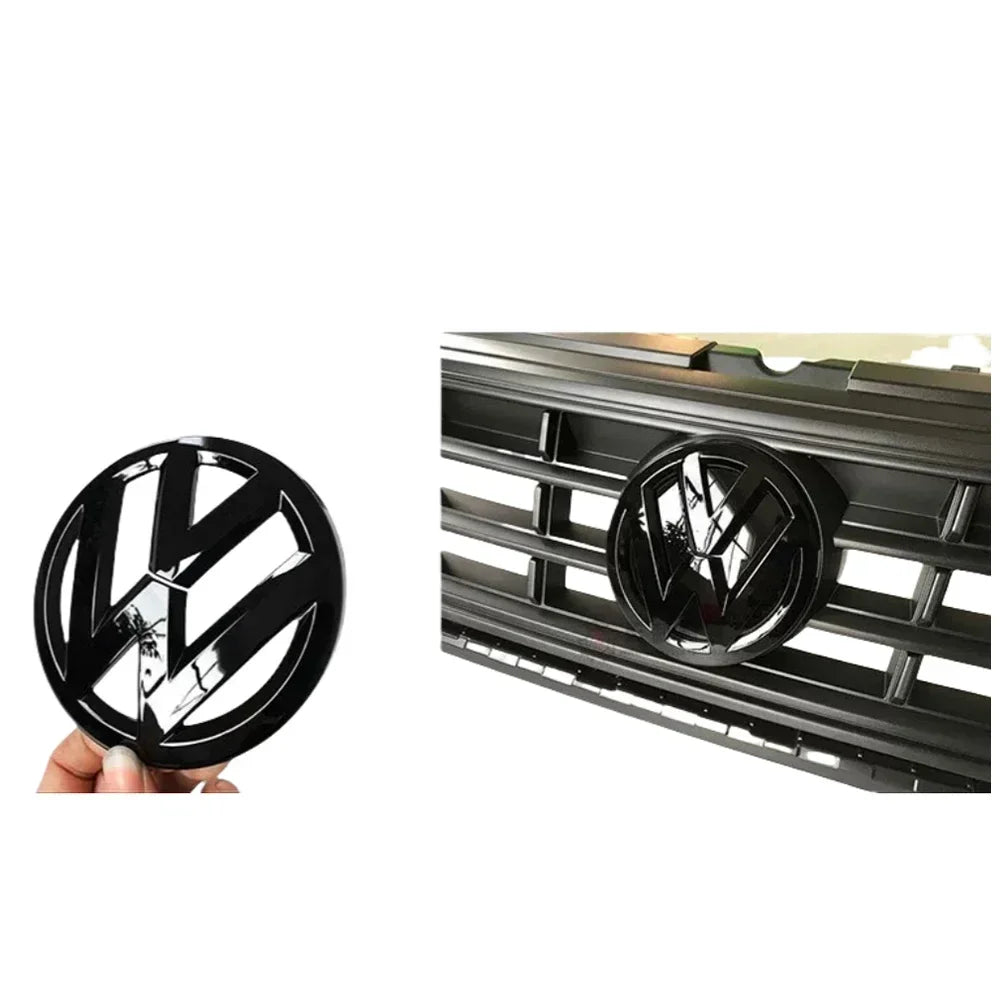 2Pcs Car Front Grill/Rear Emblem Lid Covers Logo Sticker For Volkswagen VW GOLF 5 6 7 8 MK5 MK6 MK7 MK8 POLO Scirocco sportvan