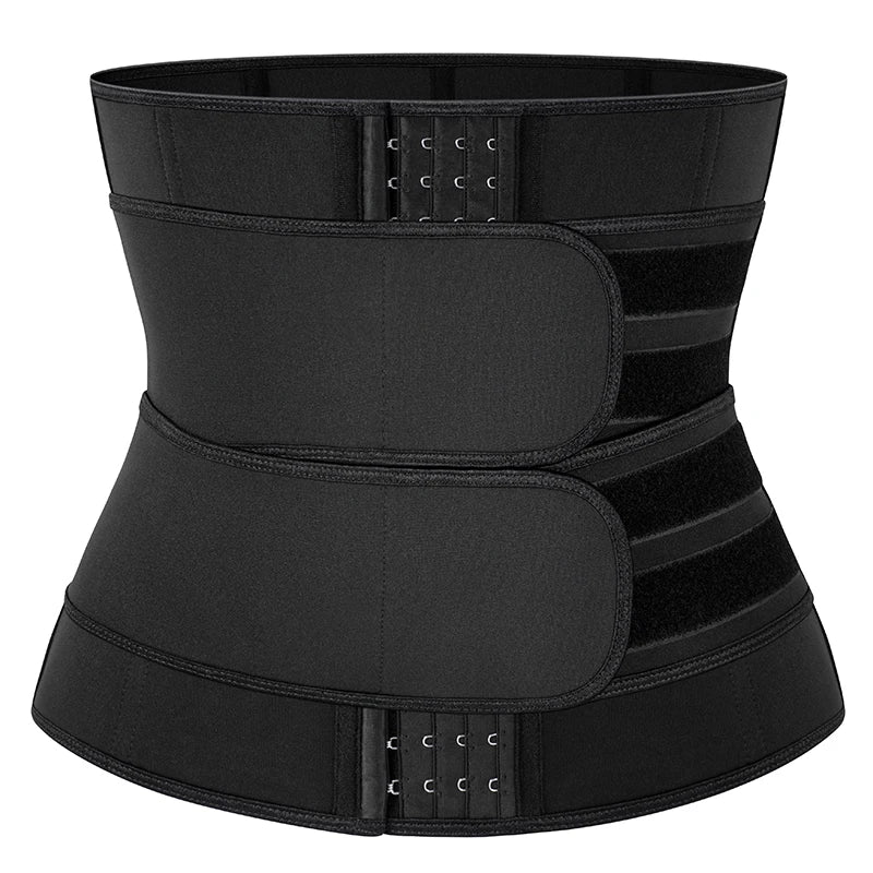 Waist Trainer for Men Sweat Belt Body Shaper Sauna Trimmer Stomach Wraps Workout Band Waste Cinchers Corset Belly with Strap