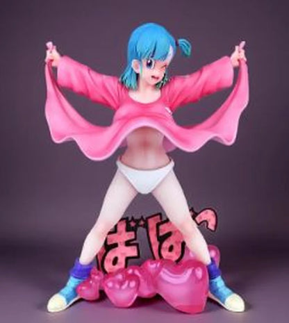 Bulma Dragon Ball Gk Figure Anime Beautiful Girl Resin Statue Collectible Desktop Ornament For Anime Collection Enthusiasts