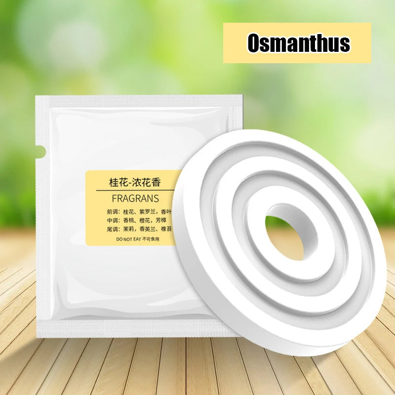4Pcs Car Air Freshener Fragrant Tablets Auto Perfume Diffuser Replacement Aromatherapy Tablets Perfume Supplement Accessories