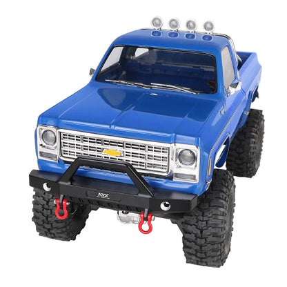 KYX Racing Aluminum Front Bumper Upgrades Parts Accessories for 1/18 RC Crawler Car Traxxas TRX4M F150 K10