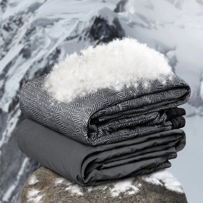 Ture 90% White Duck Down Trousers High Luxury Men Winter Thick Outdoor Pants Male Elastic Waist Duck Down Warm Trousers