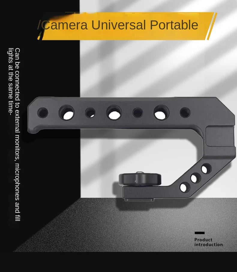 DSLR Camera Top Handle Grip Mirrorless Smallrig Camera Cold Shoe Adapter Mount Hand Held Stabilizer Camera Accessory Top Handle