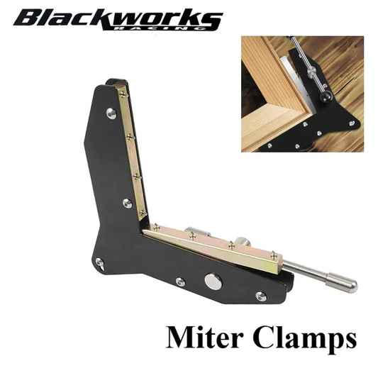 Miter Clamps For Woodworking, Corner Clamps Black For Making Window Casing,  Door Casing, Picture Frames, Cabinet Trim Black