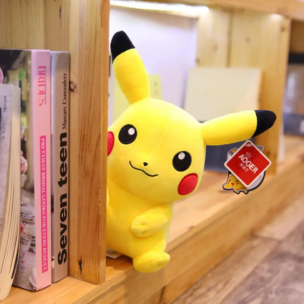 Pokemon Pikachu Plush Toys Pillow Cartoon Japan Anime Elf Plush Doll Soft Stuffed Kawaii Kids Doll Christmas Gift For Children