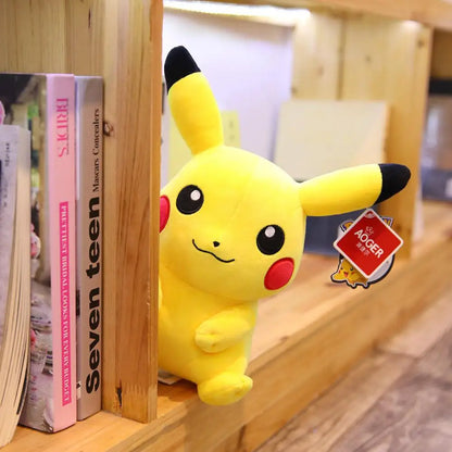 Pokemon Pikachu Plush Toys Pillow Cartoon Japan Anime Elf Plush Doll Soft Stuffed Kawaii Kids Doll Christmas Gift For Children