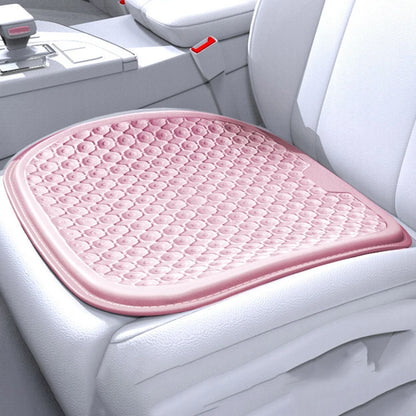 Car Gel Seat Cushion Silicone Mat Cool Gel Cooling Pad Universal Four Season Breathable Ventilate Vehicle Protector Mat Pad