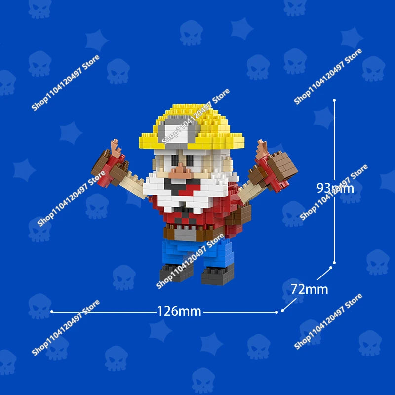 Wilderness Game Brawl Stars Kaze Kenjii Toy Figures Children's Toys Kwazii Peso Penguin Anime Action Figure Children's Toy