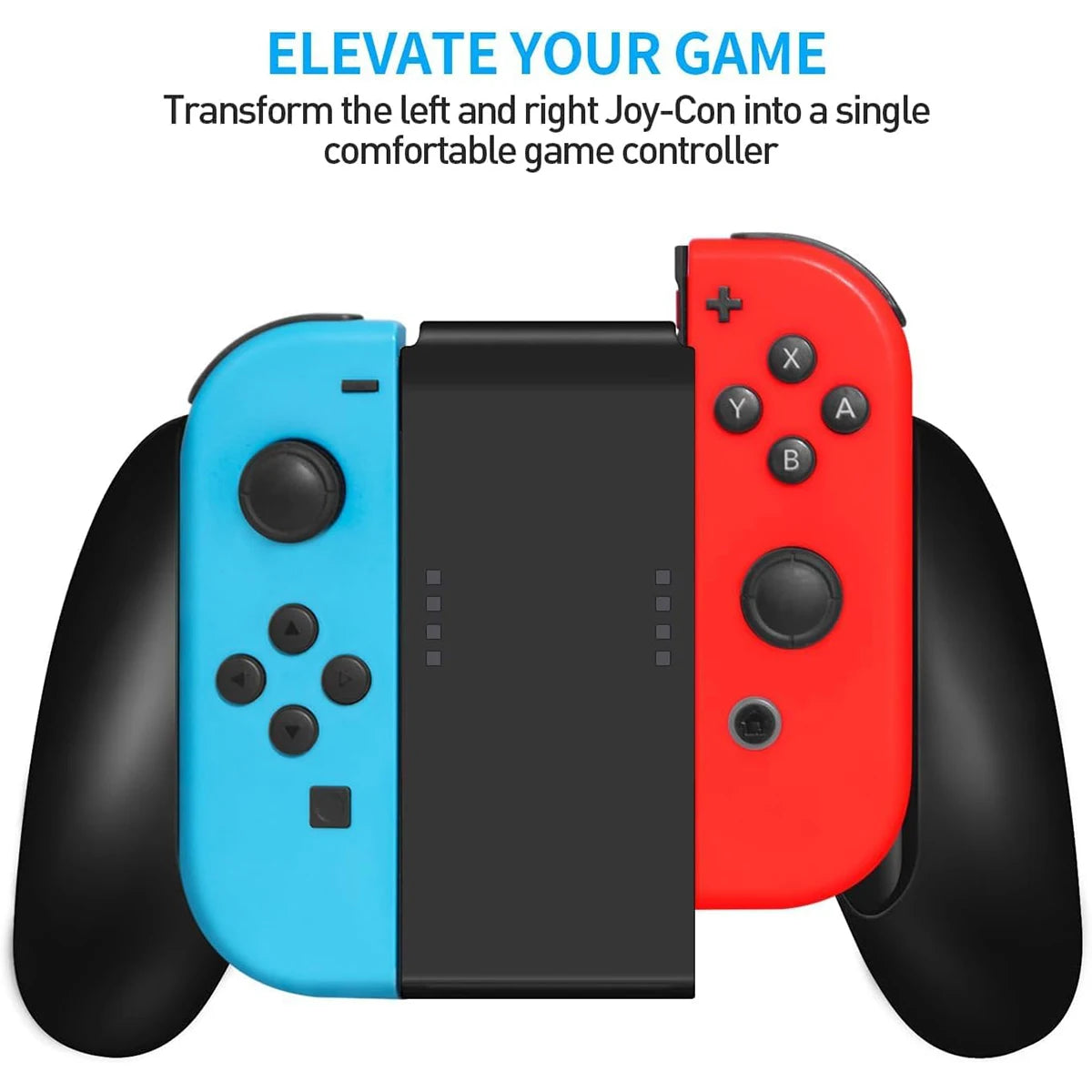 Easy Operate Gaming Grip Handle Controller Bracket Holder for Nintendo Switch Joy-Con - Comfortable Controller Support