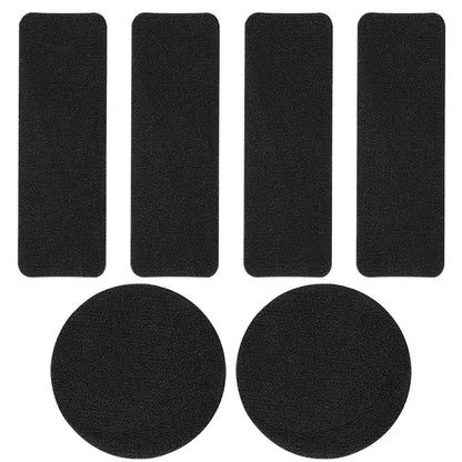 6pcs Sports Shoe Patches for Damaged Side Edges Inner Lining & Heel Wear - Shoe Repair Stickers for Extended Footwear Life