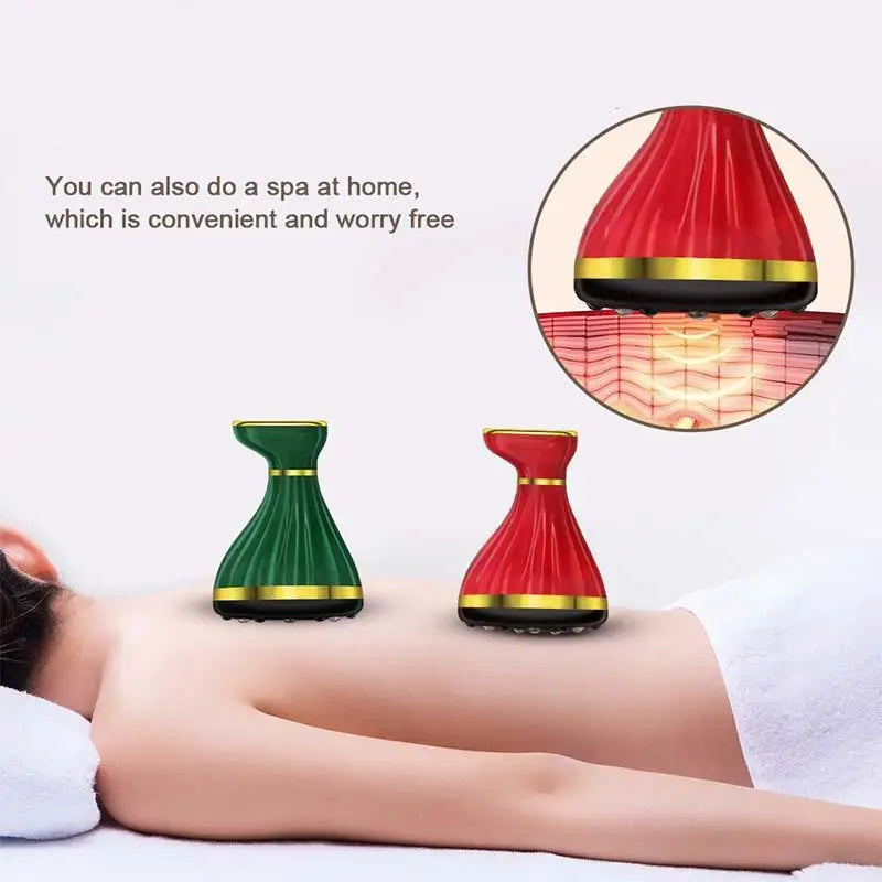 New Electric Vacuum Scraping Massage Machine, 3 Modes Face and Body Sculpture, Lymph Drainage, USB Charging, Perfect Gift