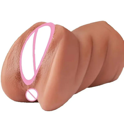3D Flesh The Light Male Masturbation Artificial Vagina Ass Mouth Silicone 3 In 1 Adult Sex Toy Sex Doll For Man Pocket Pussy Ass