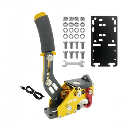 Sim Rui to Pc Handbrake Simracing Hand Brake Sim Racing Cockpit Usb Brakes Drift Game Steering Wheel Lever Simulator