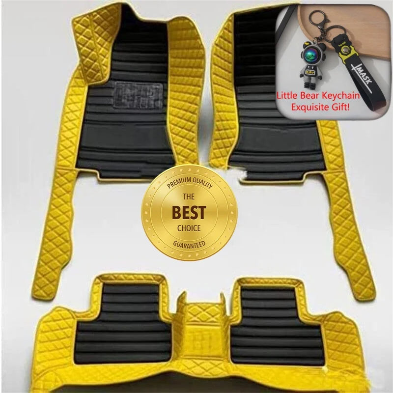 Customized Fit for Foton Tunland V7 Car Floor Mats Car Accessories Tailored Waterproof Auto Carpet Mats Left/Right-hand Drive