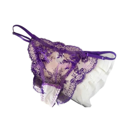 Bestseller 2026 New Arrival Embroidery Purple Ladies Bra Ultrathin Cup Lift Gather Sensual Mood Fashion Daily Women Lingerie Set
