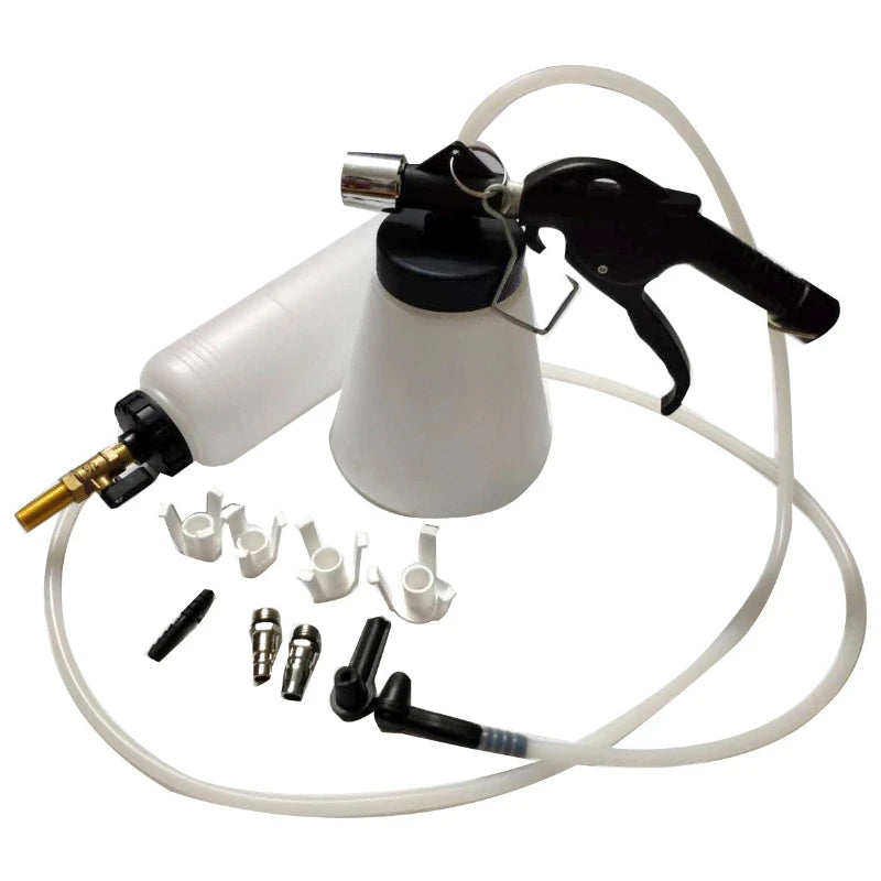 1L 0.75L Car Brake Bleeder Hydraulic Pumping Fluid Pump Kit Oil Change Purge Tank Tubes Repair Tool Truck Motorcycle Accessories
