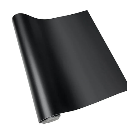 Matte Black Vinyl Wrap 1.5Mx3M/6M Car Film Covering Roof Hood Protection Film Foil Matte Black Car Sticker Vinyl for Motorcycle