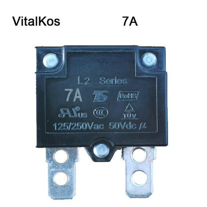 VitalKos Child Electric Car , Kids Toy Motorcycle Switch,5A 10A 15A 20A  30A 35A Ride On Car Switch Fuse Power Wheel Spare Parts
