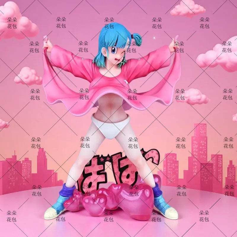Bulma Dragon Ball Gk Figure Anime Beautiful Girl Resin Statue Collectible Desktop Ornament For Anime Collection Enthusiasts