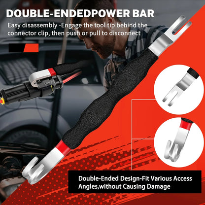 5Pcs Electrical Disconnect Pliers and Cars Terminal Pin Removal Tool Kit, 37960/37980/13120/ Collar Hose Clamp Pliers Set