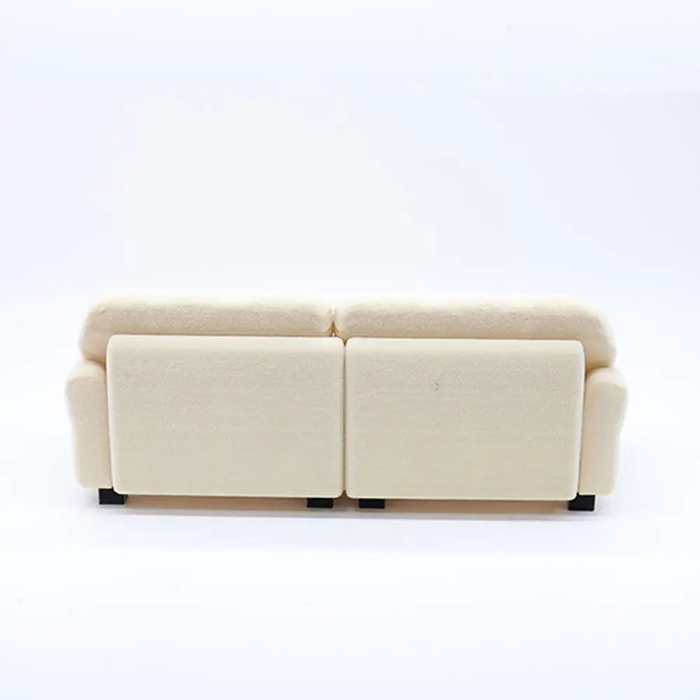 New 1:12 1:20 1:30 Flocking Sofa Model Simulation Dollhouse Decoration Living Room Furniture Mini Sofa House Accessories