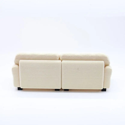 New 1:12 1:20 1:30 Flocking Sofa Model Simulation Dollhouse Decoration Living Room Furniture Mini Sofa House Accessories