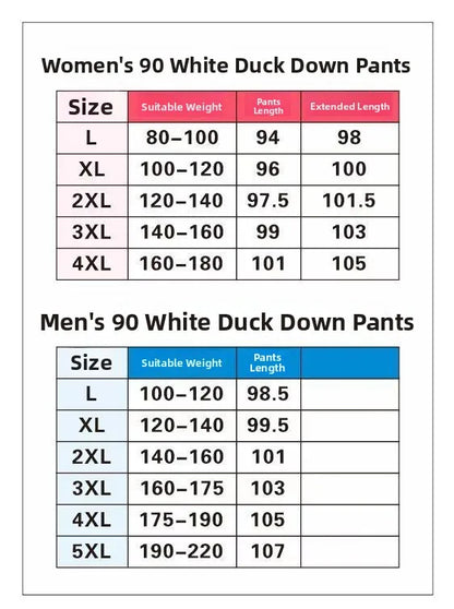 Yaloo Men's Business down Pants Slim Fit Outerwear Warmth Fashionable Not Bulky Wear Three Seasons Long Pants Business Casual...