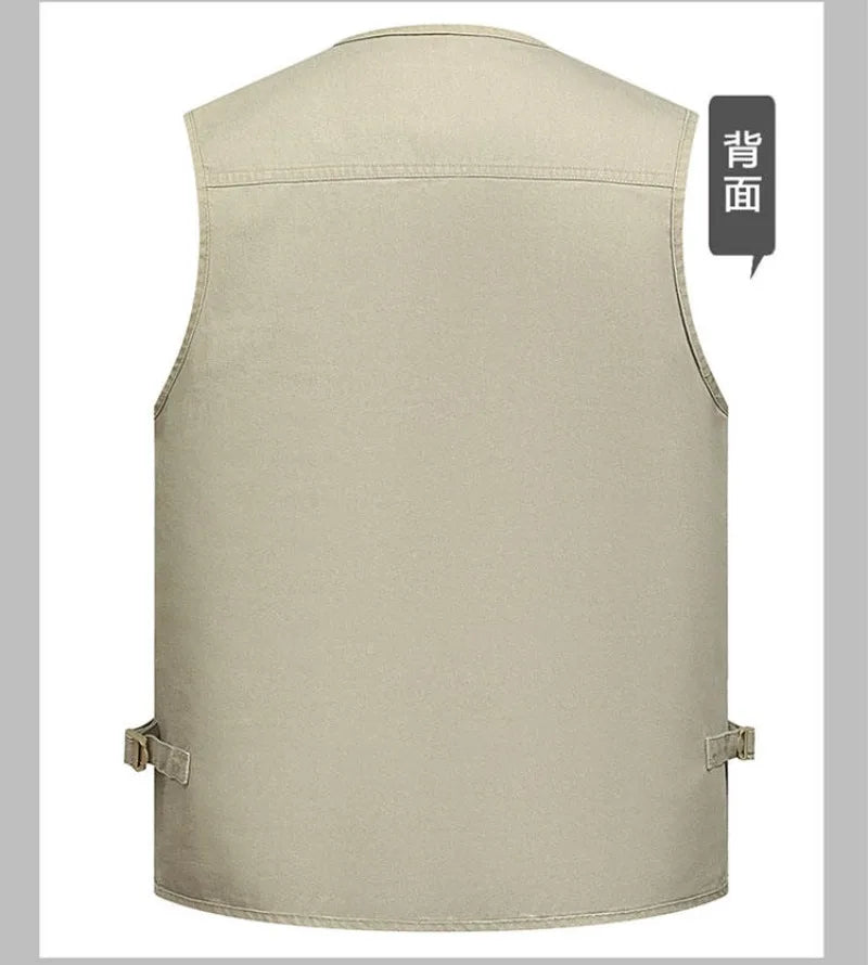 New Style Vest, Outdoor Activities, Rock Climbing, Hiking, Camping, Fishing, Mountain Climbing, Photography, Multi-pocket Vest