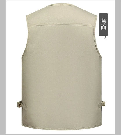 New Style Vest, Outdoor Activities, Rock Climbing, Hiking, Camping, Fishing, Mountain Climbing, Photography, Multi-pocket Vest