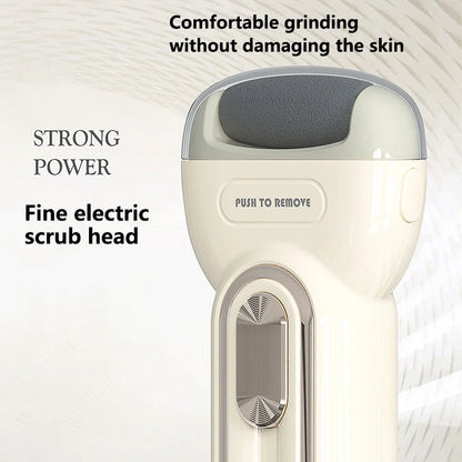 "USB Electric Foot File - Dead Skin & Callus Remover, Hard Cracked Skin Exfoliator Grinding Tool for Smooth Foot Care at Home"