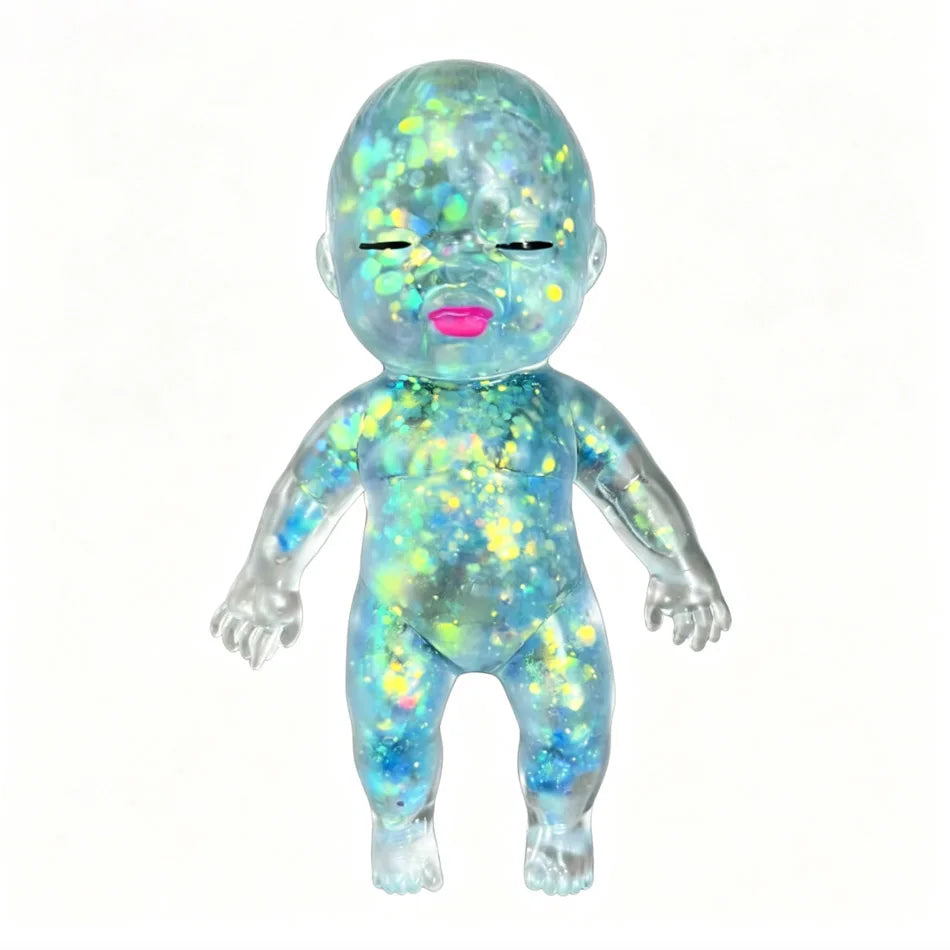 Dream Color Baby Squishy Toys, Slow Rebound Stress Relief Toys, Soft Squeeze Ball for Kids & Adults, Creative Decompression Gift