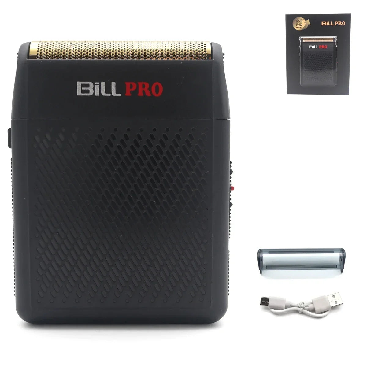 BILL PRO 400 Shaver New Whitening Retoucher Professional Beauty Light Head Tool Vintage Oil Head Styling Barber Shaving Machine