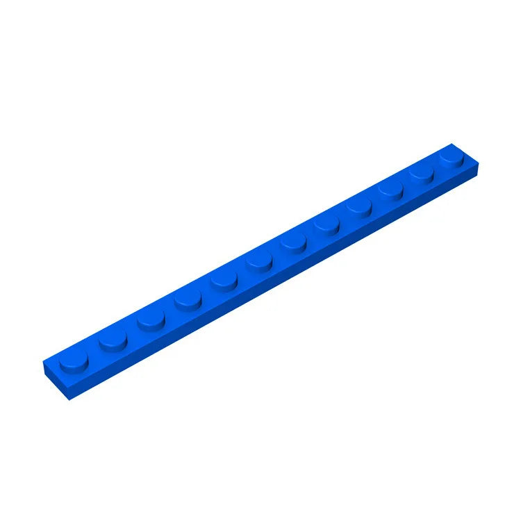200pcs MOC Plate 1 x 12 Compatible 60479 Assembles Particles Building Blocks Parts DIY block bricks Tech Parts Toys
