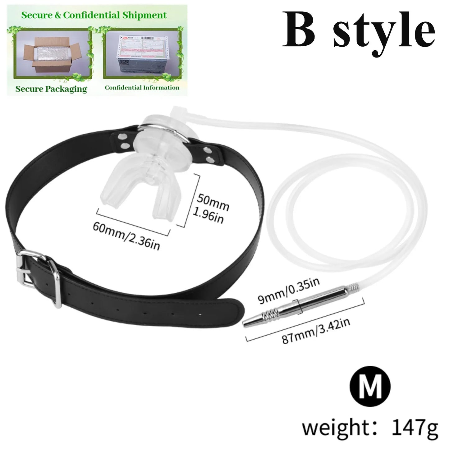 Adults Games Leather Bandl Oral Fixation Sex Toys Couples Mouth Stuffed Bondage cock ring penis plug adult bdsm gear and apparel