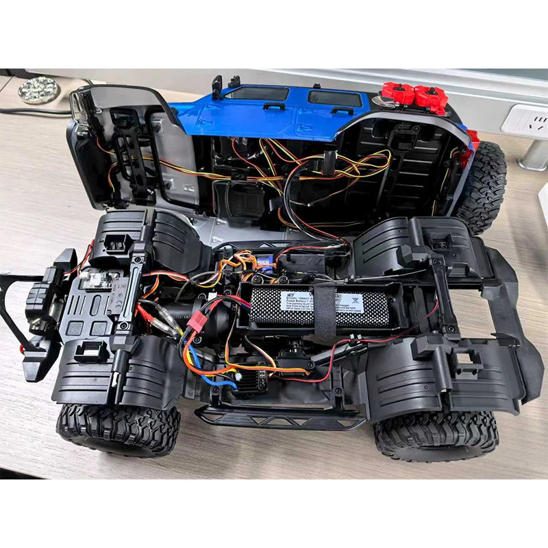 New 1/10 HB R1011 RTR Remote Control Vehicle 2.4G Full Proportional Rock Crawler LED Light 4WD Off-Road Climbing Car Toys Gifts